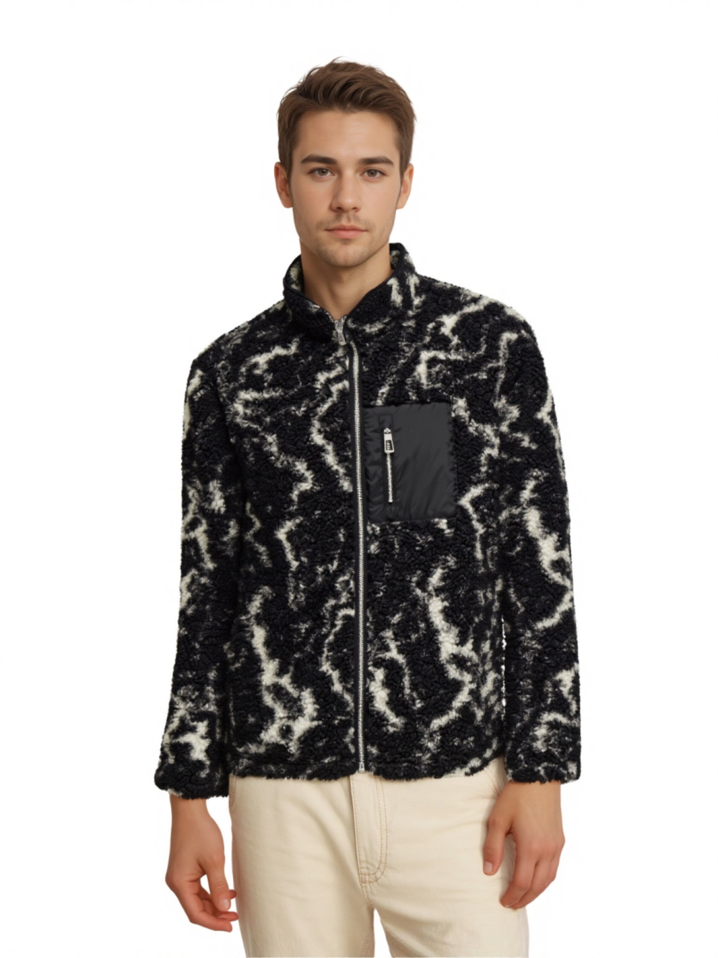 Only & Sons Between-season jacket 'JAIMY' in Black: front