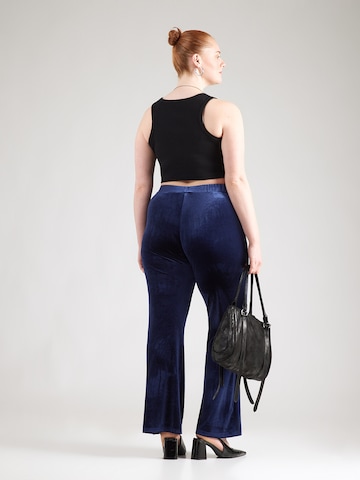 évasé Pantalon 'CARDAIZA' ONLY Carmakoma en bleu