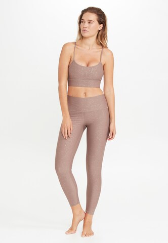 Athlecia Sports Bra 'Thinky' in Brown