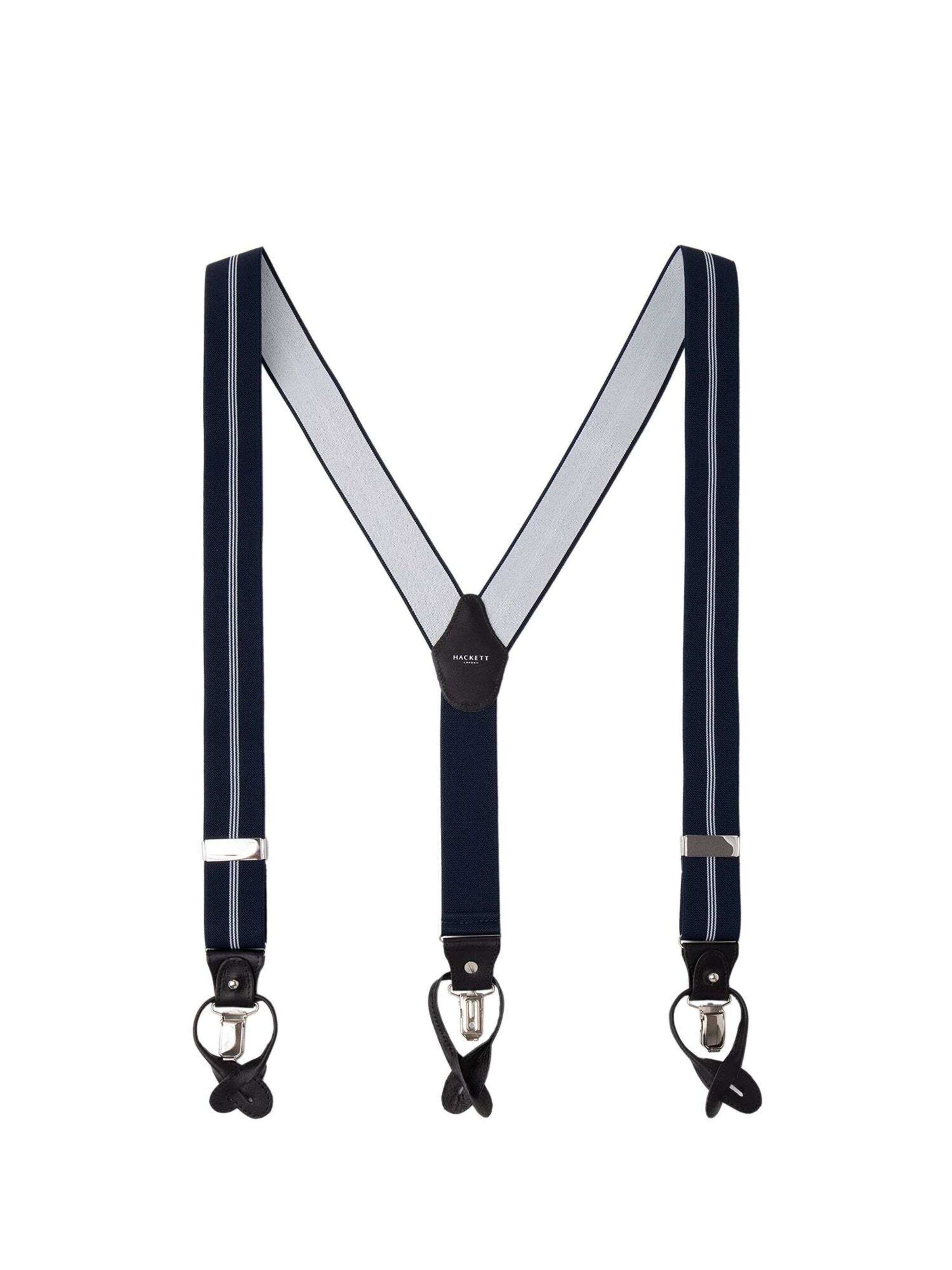 Bretelles de pantalon Hackett London en bleu : devant