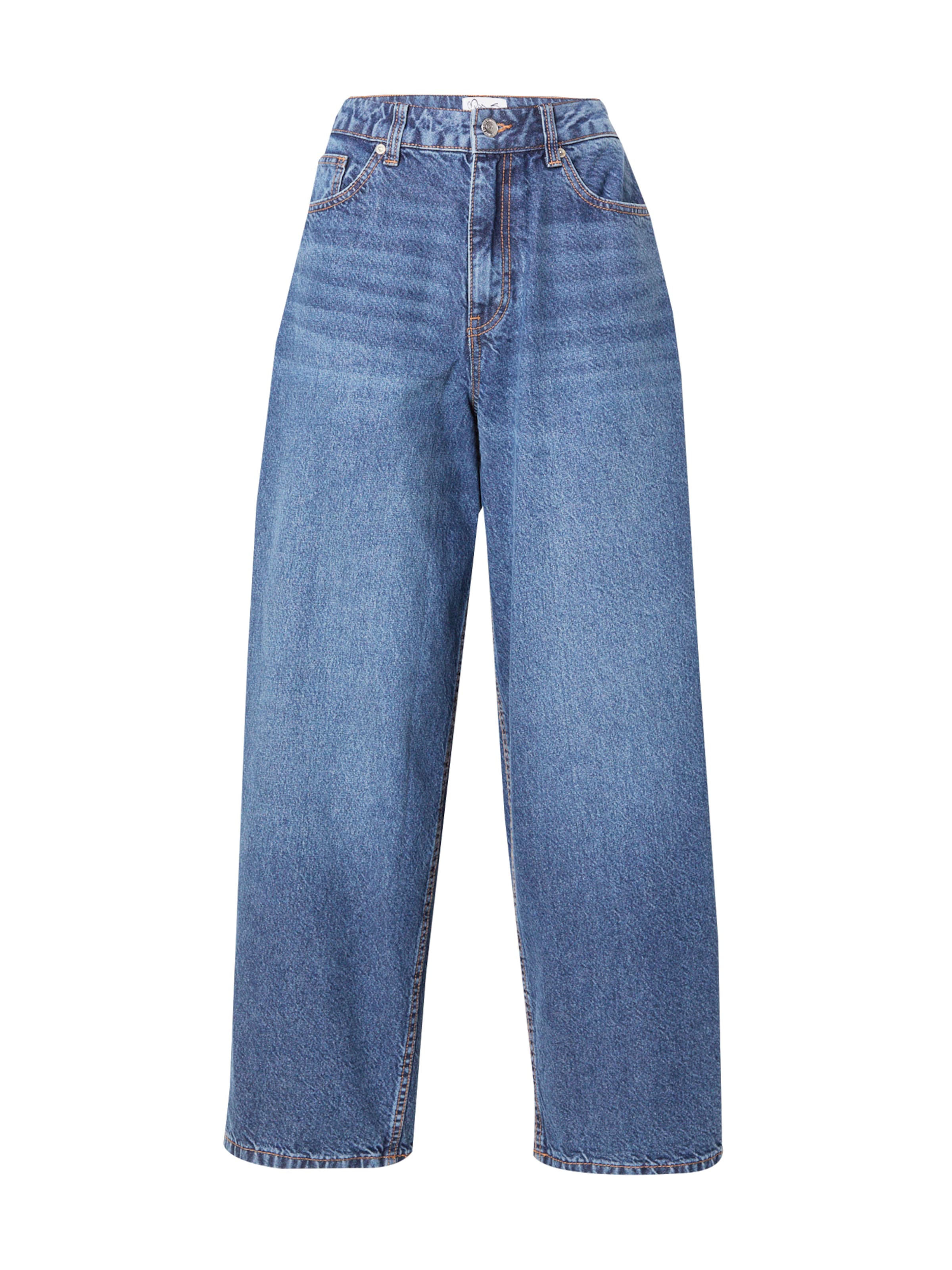 Wide leg Jeans di Miss Selfridge in blu: frontale