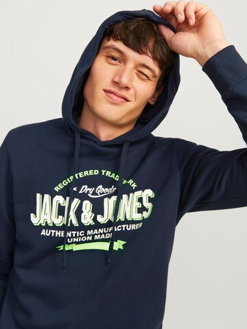 JACK & JONES Tréning póló - kék