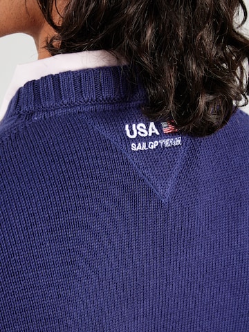 TOMMY HILFIGER Pullover in Blau