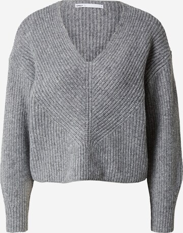 Pullover 'ALLIE' di ONLY in grigio: frontale