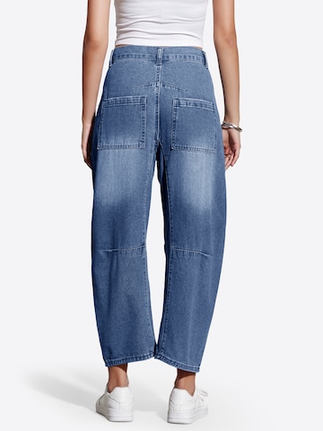 Imily Bela Baggy Jeans in Blau: Rückseite