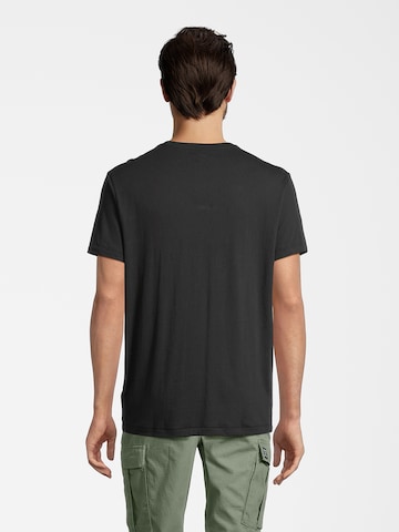 AÉROPOSTALE Shirt in Black