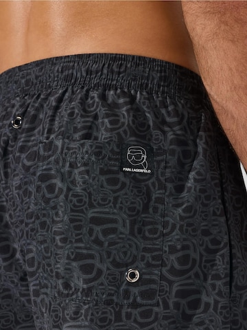 Karl Lagerfeld - Bermudas 'Ikon' en negro