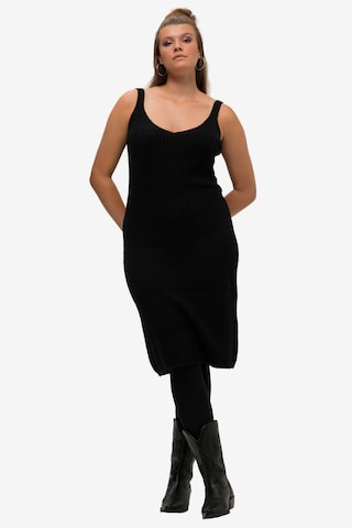 Studio Untold Knitted dress in Black: front