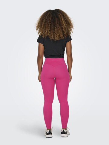 ONLY PLAY Skinny Sporthose 'Jam-Sana' in Pink