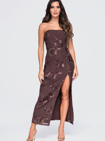Ombre Abendkleid‌‌‌‌‌‌‌‌‌ in Braun