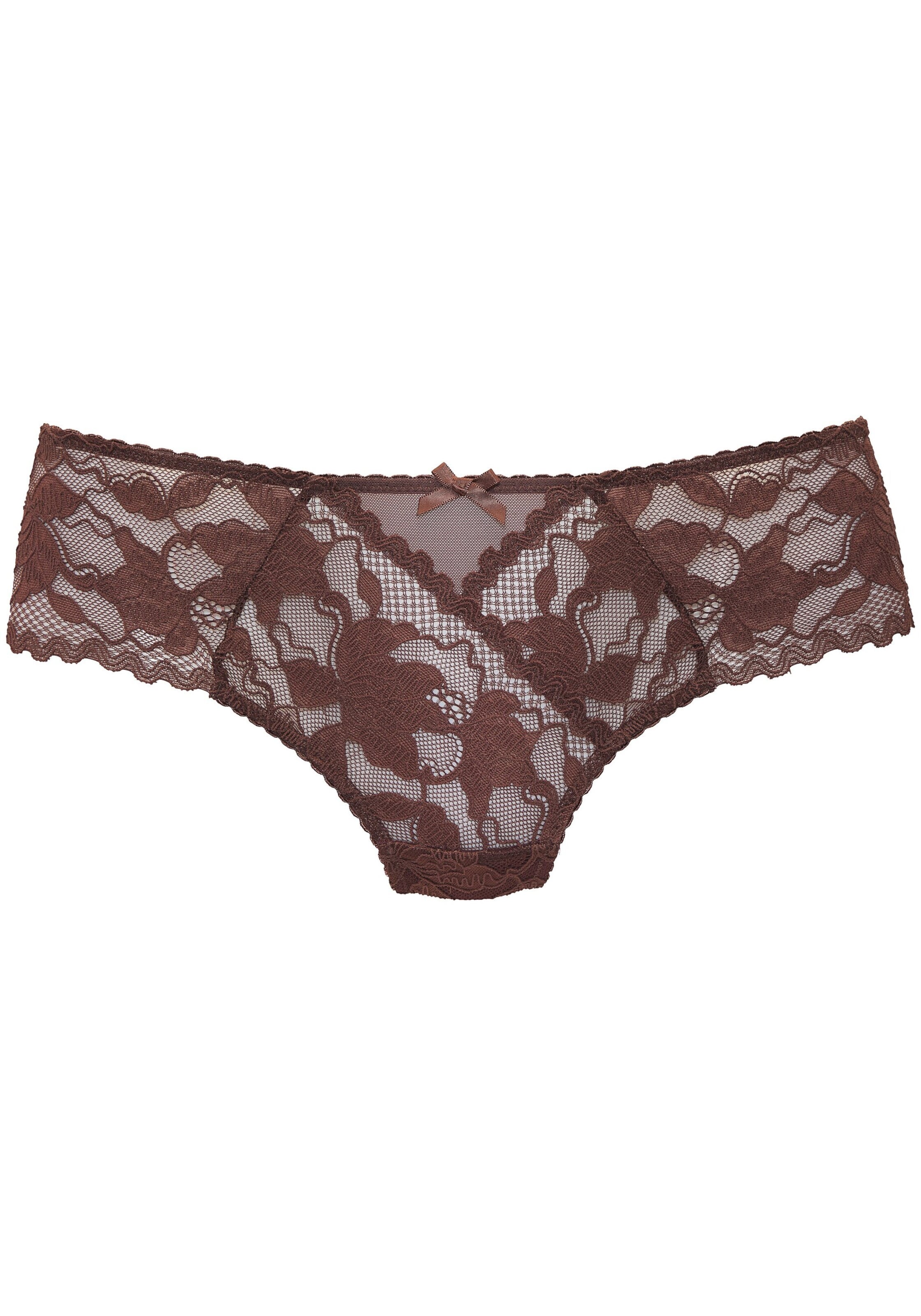 LASCANA Стринги в Коричневый: спереди