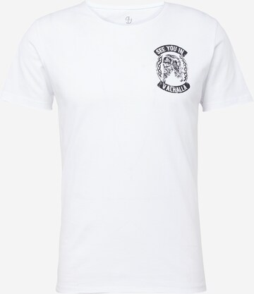 T-Shirt Key Largo en blanc : devant