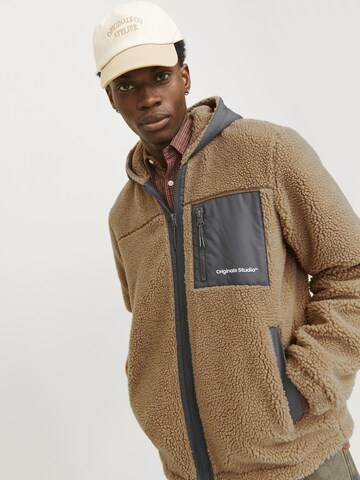 JACK & JONES Tussenjas 'JOREXPLORER' in Bruin