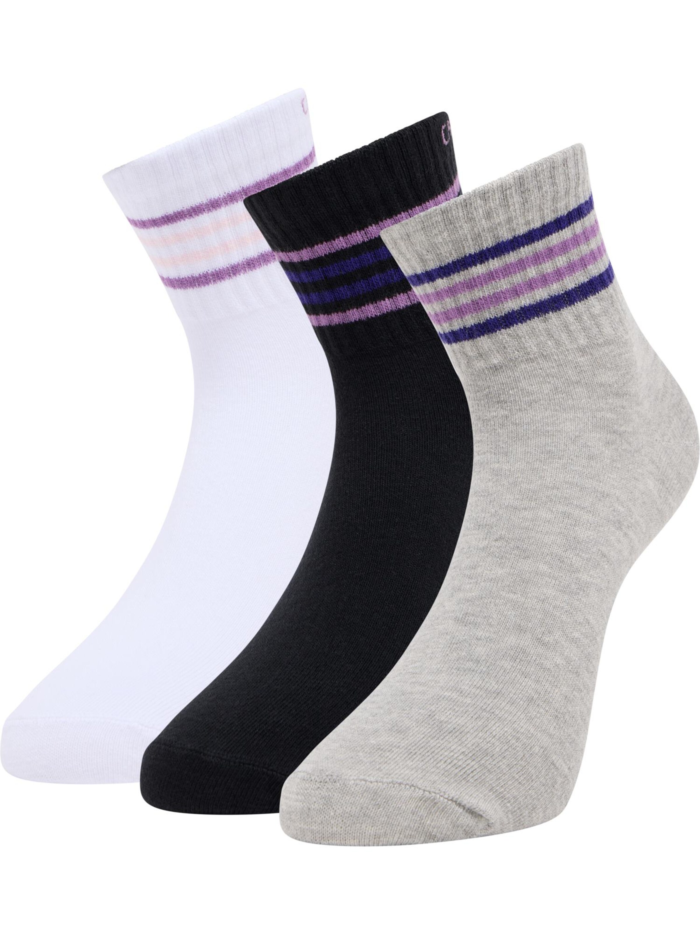 Carlo Colucci Socken 'Ellmenreich' in grau / schwarz / weiß, Produktansicht