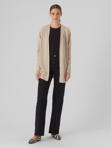VERO MODA Strickjacke 'KATIE' in Beige