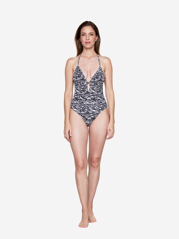 JOOP! Jeans Bustier Badpak 'Eleganz' in Zwart