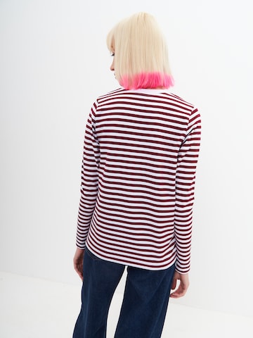 T-shirt 'Mariner Cat' Cat e Lolette en rouge