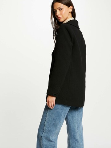 Morgan Mantel in Schwarz
