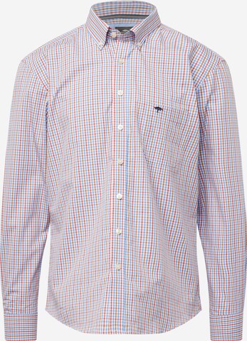 FYNCH-HATTON Regular fit Button Up Shirt 'Superfine' in Red: front