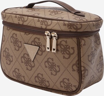 GUESS Kulturtasche 'BERTA' in Beige