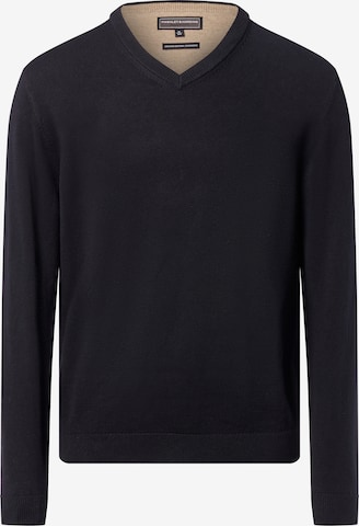 Finshley & Harding Pullover in Schwarz: Vorderseite