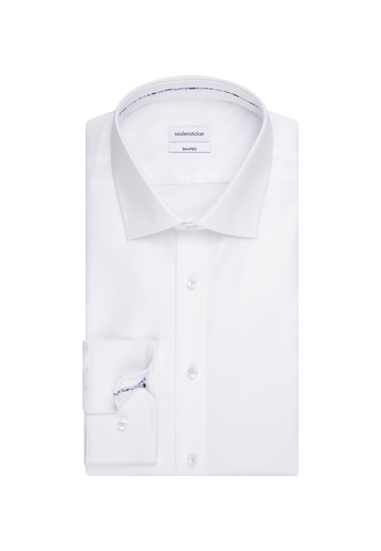 SEIDENSTICKER Business Hemd Shaped in Weiß 