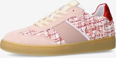 MANFIELD Sneaker in rosé / hellpink / rot, Produktansicht