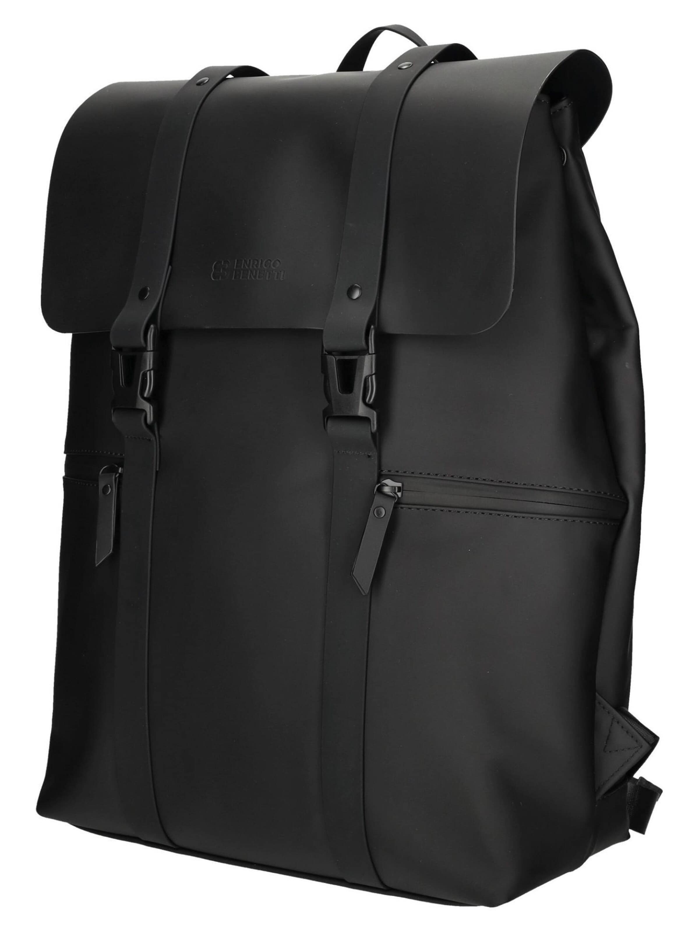 Enrico Benetti Rucksack‌‌‌ in Schwarz
