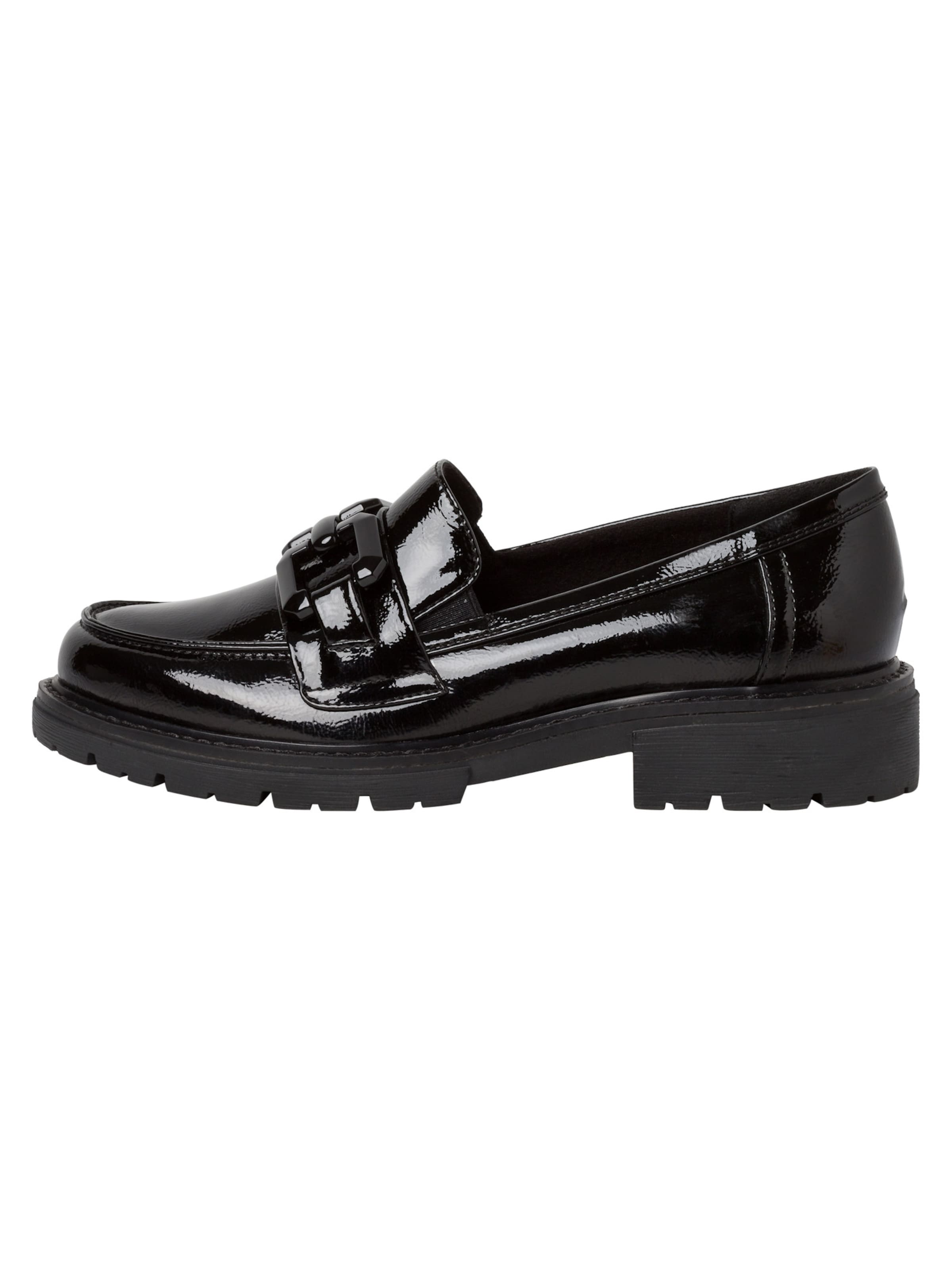 JANA Classic Flats in Black