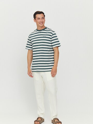 mazine T-Shirt ' Driggs Striped T ' in Blau