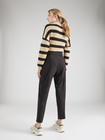 Marks & Spencer Tapered Pleat-Front Pants in Black