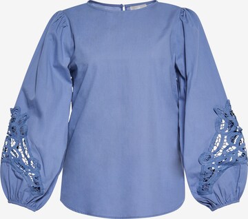 Usha Bluse in Blau: predná strana