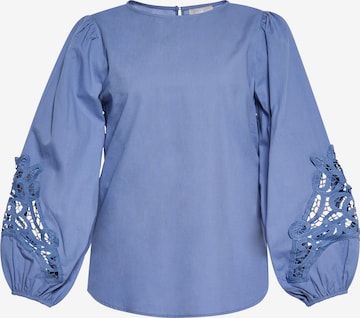 Usha Blouse in Blauw: voorkant