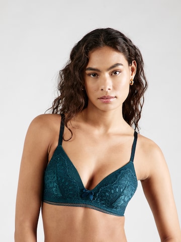 Hunkemöller T-shirt Bra 'Bessie' in Blue: front