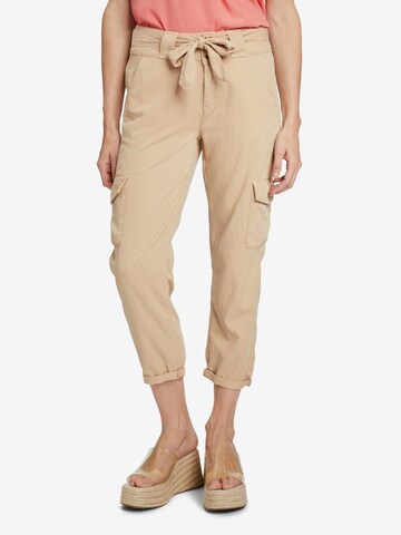 Cartoon Regular Cargo Pants in Beige: front