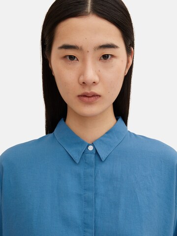 TOM TAILOR Blouse in Blue