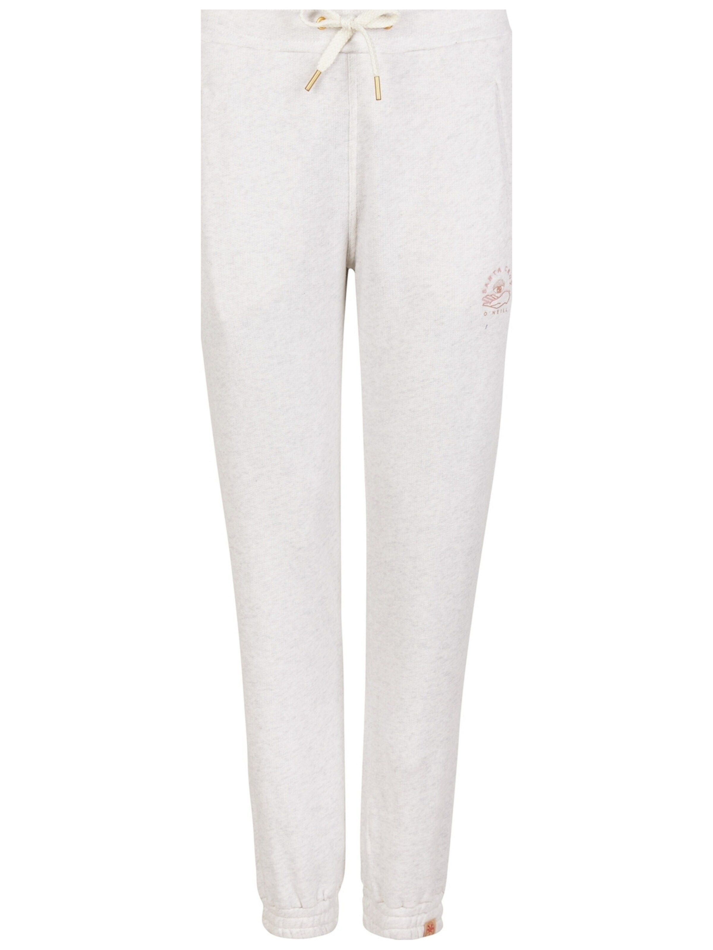 Pantaloni sportivi 'O'Neill LW Graphic' in L O'NEILL di colore bianco, Visualizzazione prodotti