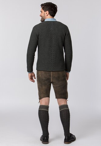 STOCKERPOINT Gebreid vest 'Caselli' in Grijs
