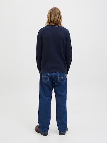 Pullover 'JJPANNEL' di JACK & JONES in blu