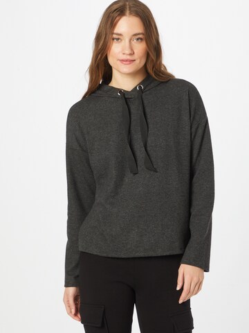 Sweat-shirt TOM TAILOR en gris : devant