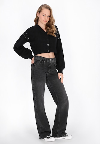 Cardigan myMo ROCKS en noir