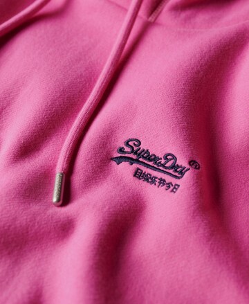 Superdry Sweatshirt 'Essential' in Pink