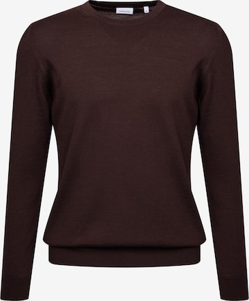 SEIDENSTICKER Pullover 'Schwarze Rose' in Braun: Vorderseite