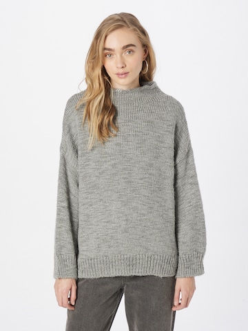 UNITED COLORS OF BENETTON Sweater in Grey: front