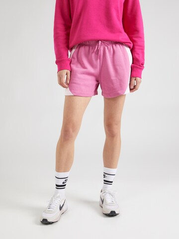 Regular Pantalon 'AIR' Nike Sportswear en rose : devant