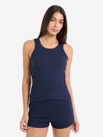 Camicia da notte 'Joani' di ETAM in blu: frontale