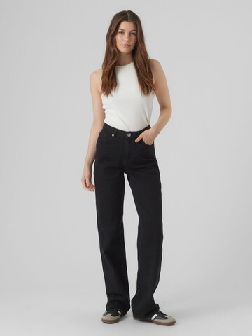 VERO MODA Loosefit Jeans 'Vmtessa' in Schwarz