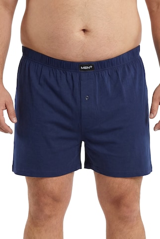 Men Plus Boxershorts in Blauw