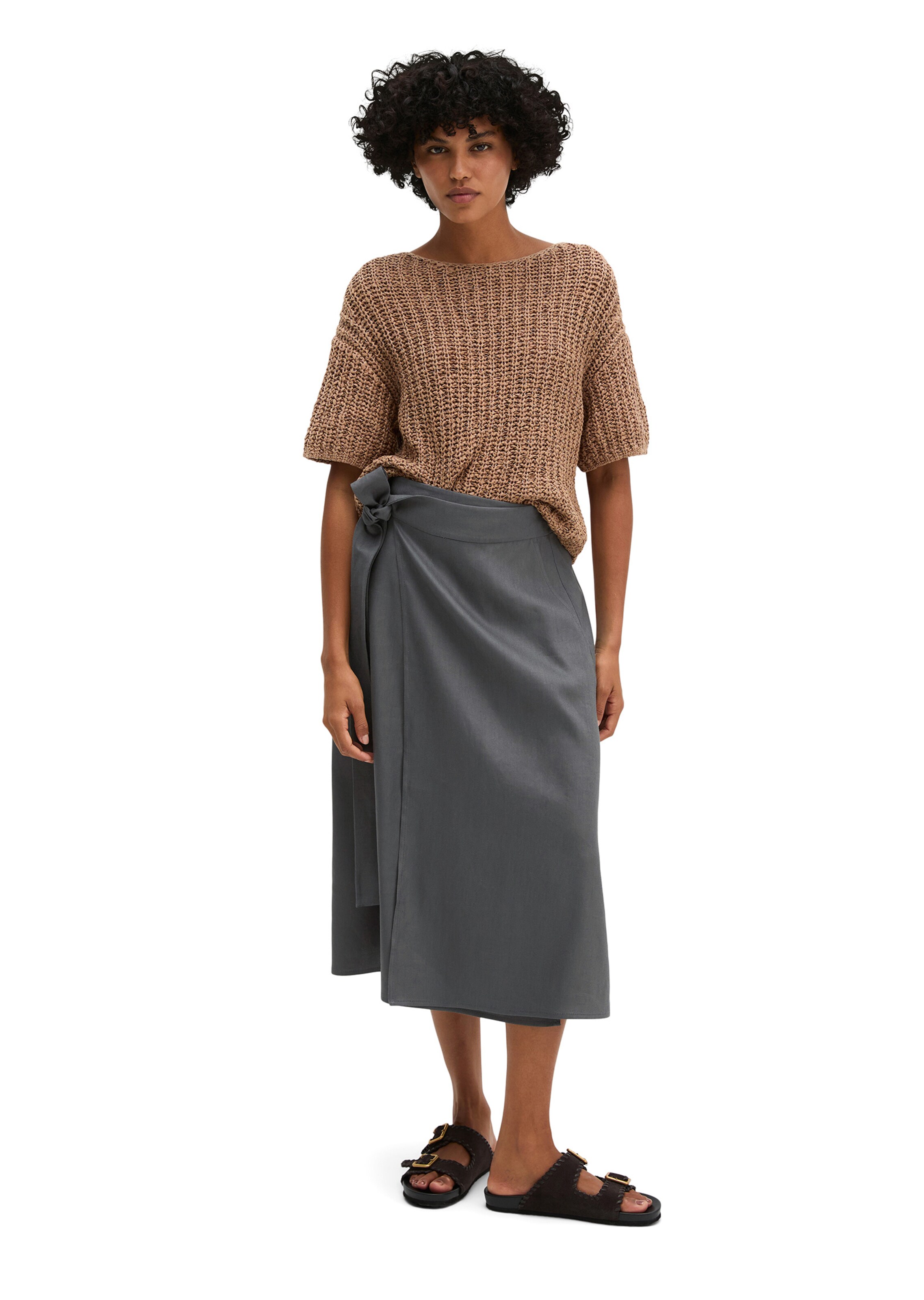 Marc O'Polo Rock in Grau: Vorderseite