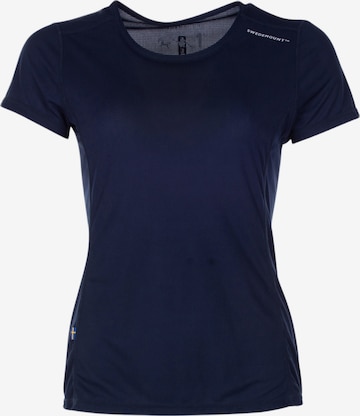 SWEDEMOUNT - Camiseta funcional 'Ultra Light' en azul: frente